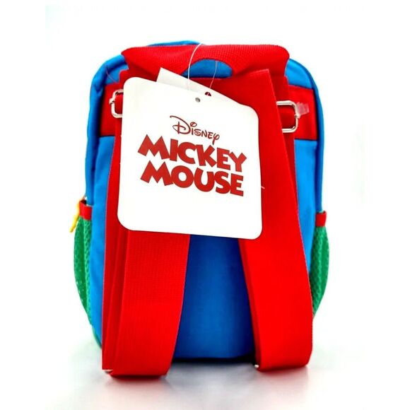 Disney Mickey Mouse Ears Face Mini Backpack Bookbag Adjustable Straps Lunch‎ Bag - Picture 4 of 6
